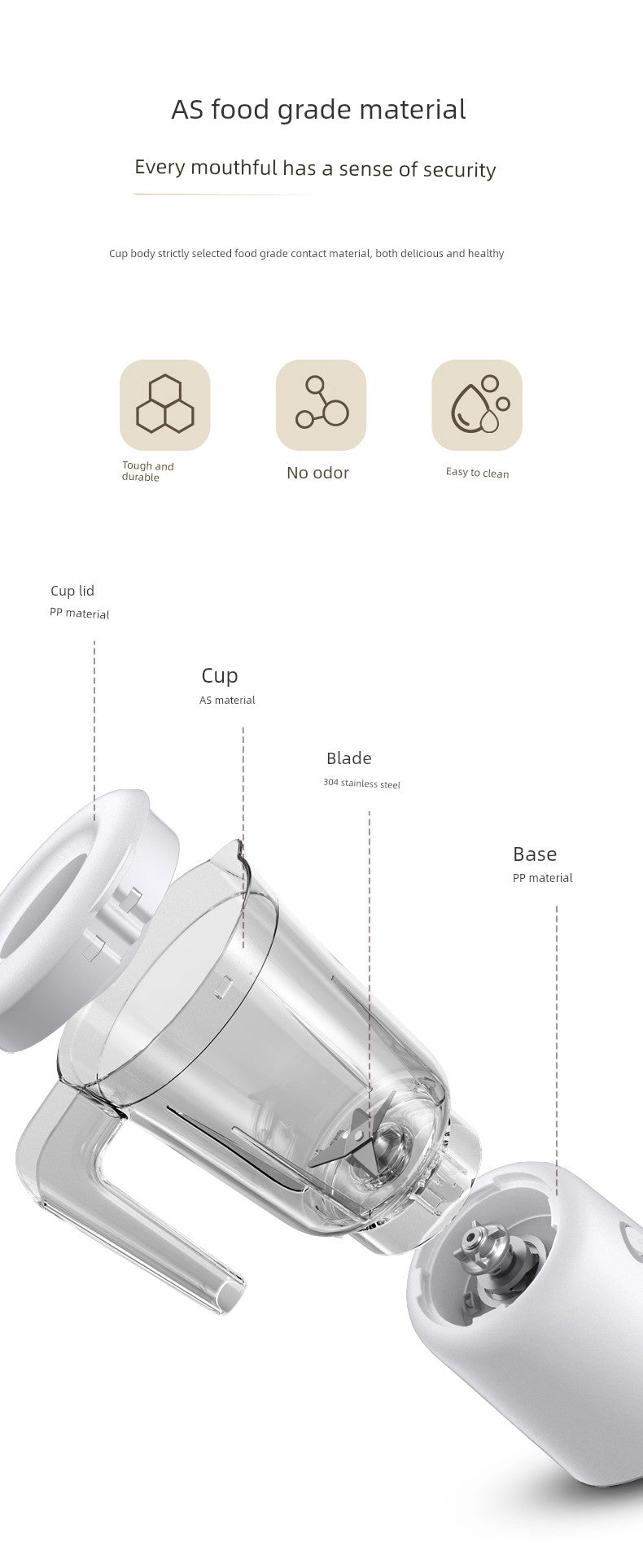 Midea Multi-Function Electric Milk Shake Cup Fruit Juicer Deluxe