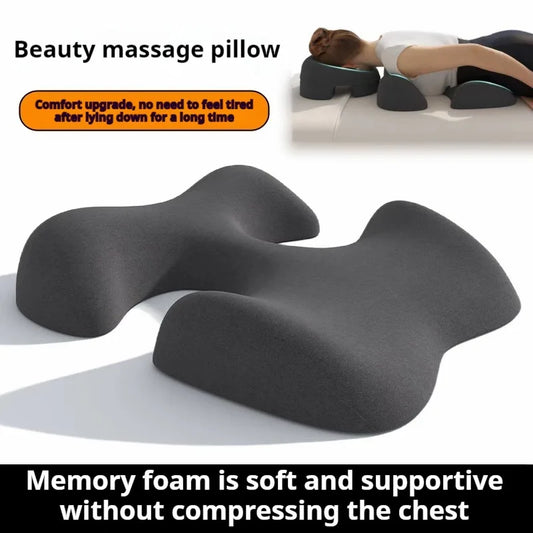 Memory Foam Breathable Head Pillow for Rest and Support