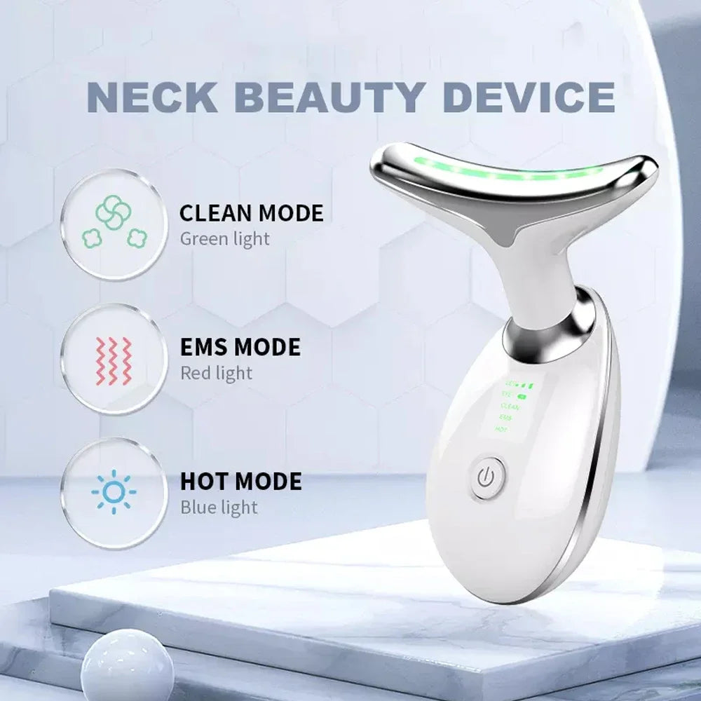 Neck Face Massager Skin Care Device for Skin Rejuvenation