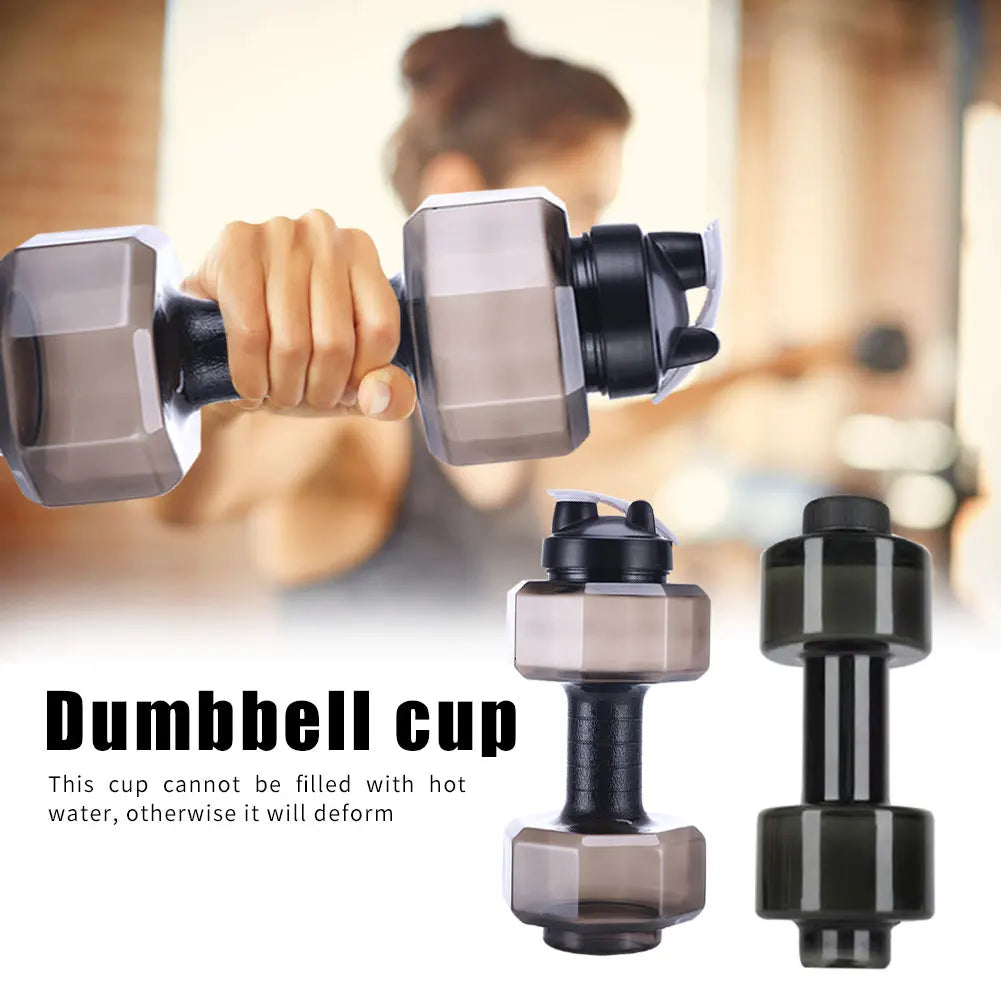 Sports Dumbbell Shaped Kettle for Outdoor Fitness and Decoration