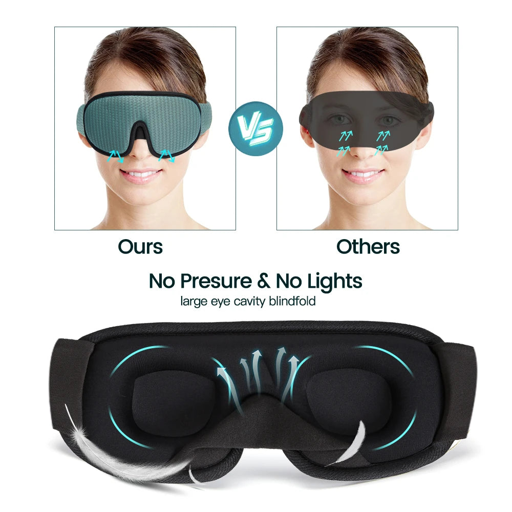 New Brand 3D Sleeping Mask Block Out Light for Ultimate Relaxation