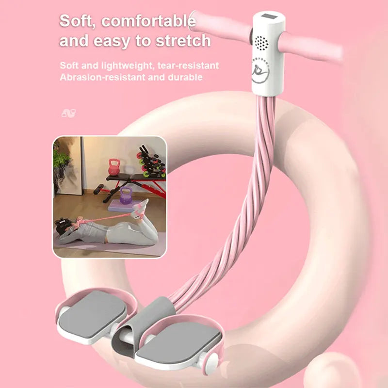 Multifunction Tension Rope Elastic Yoga Pedal Puller Fitness