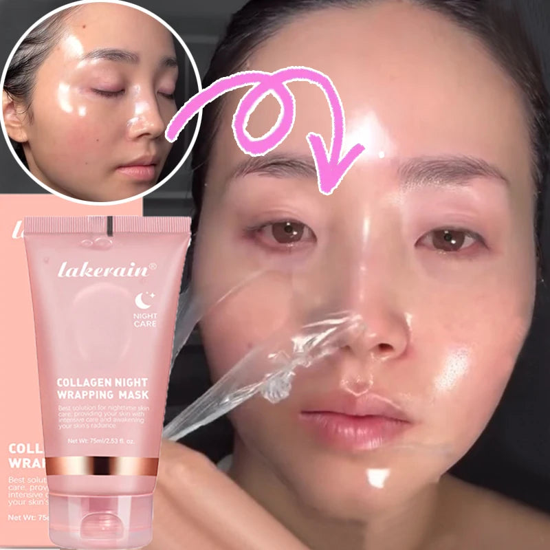 Collagen Overnight Wrapping Mask Deep Moisturizing Peel Off