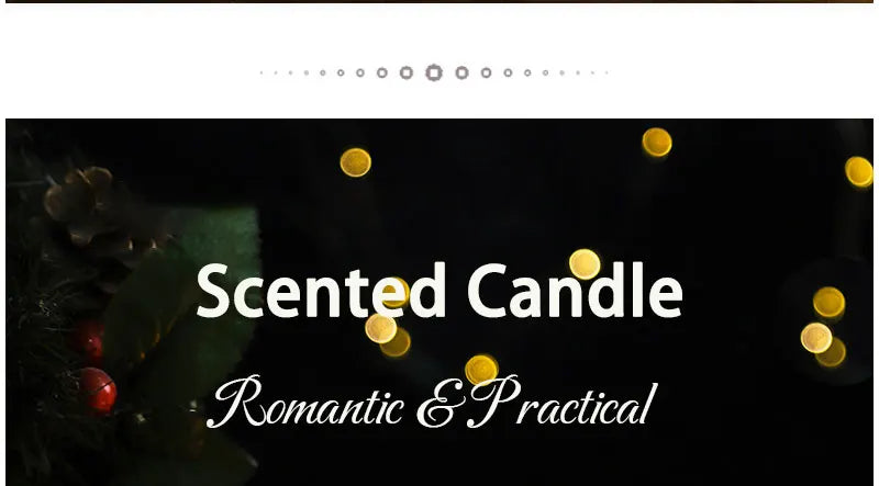 Luxurious Scented Aromatic Candles Set Natural Soy Wax Gifts