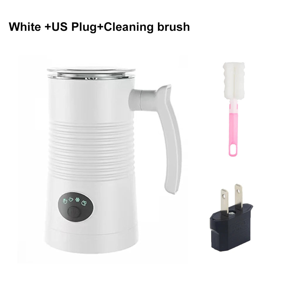 Electric Milk Frother 4 in 1 Machine for Coffee Latte Bliss