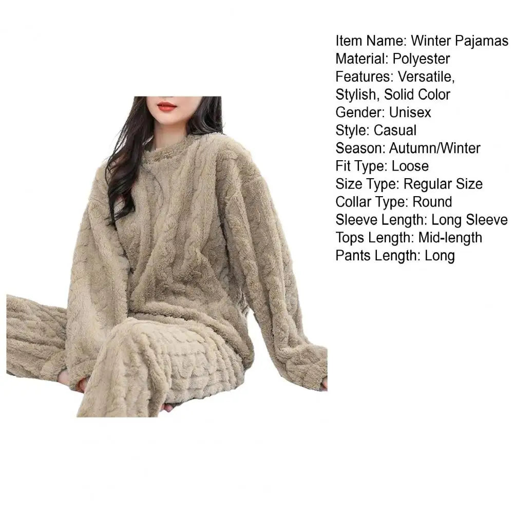 Soft Cozy Pajamas Cozy Winter Pajama Sets for Women