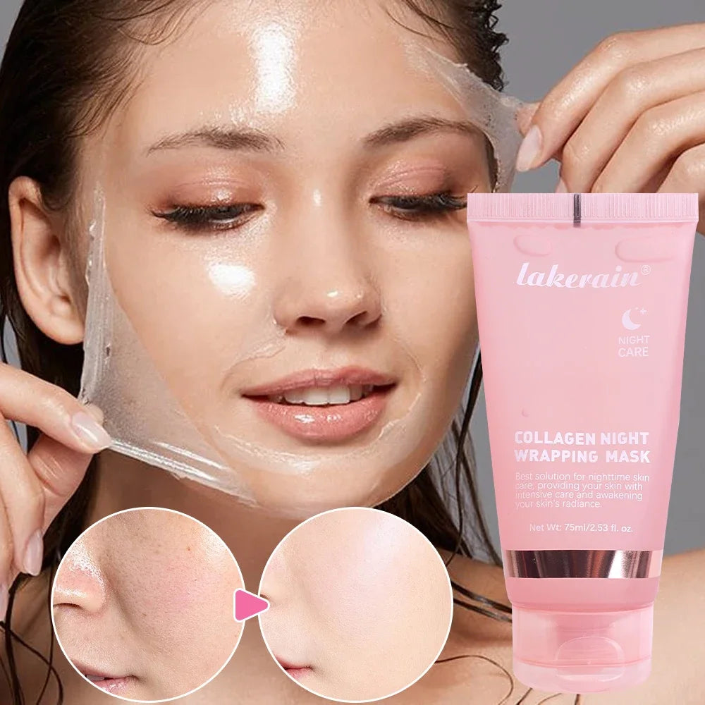 Collagen Overnight Wrapping Mask Deep Moisturizing Peel Off