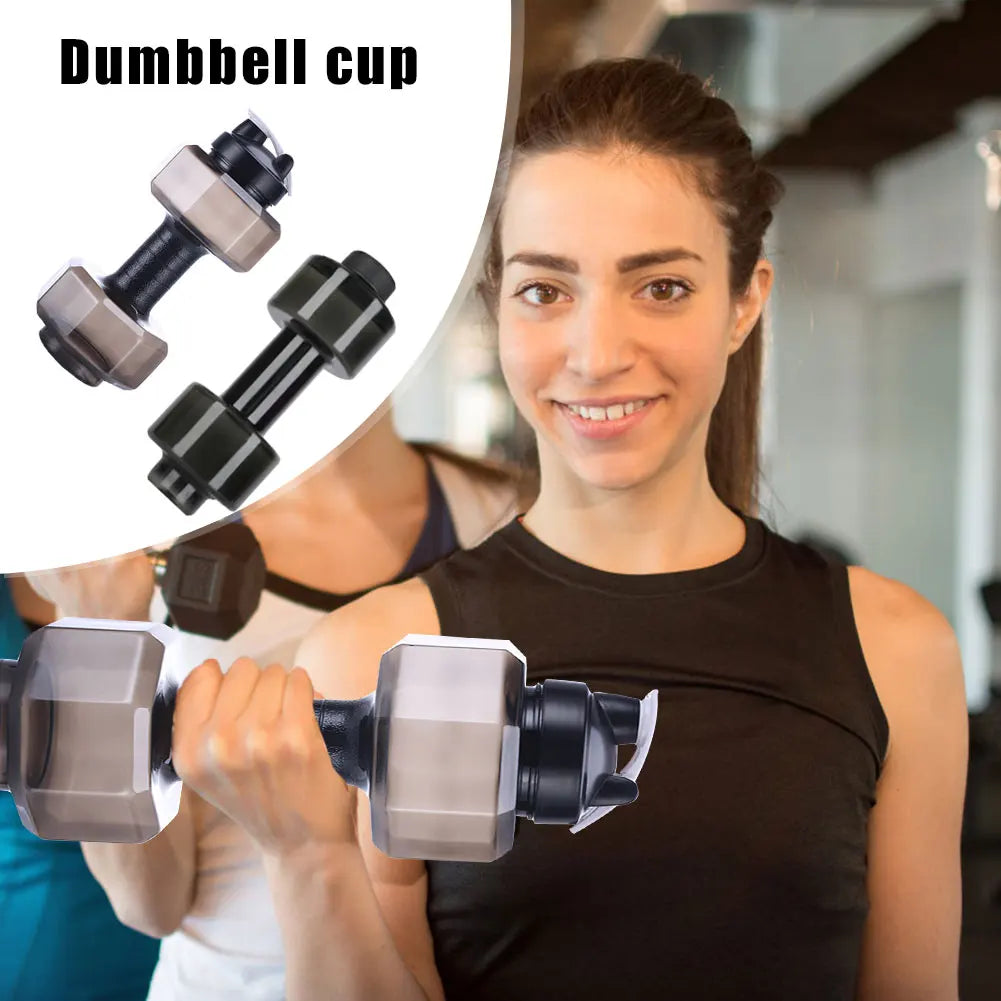 Sports Dumbbell Shaped Kettle for Outdoor Fitness and Decoration