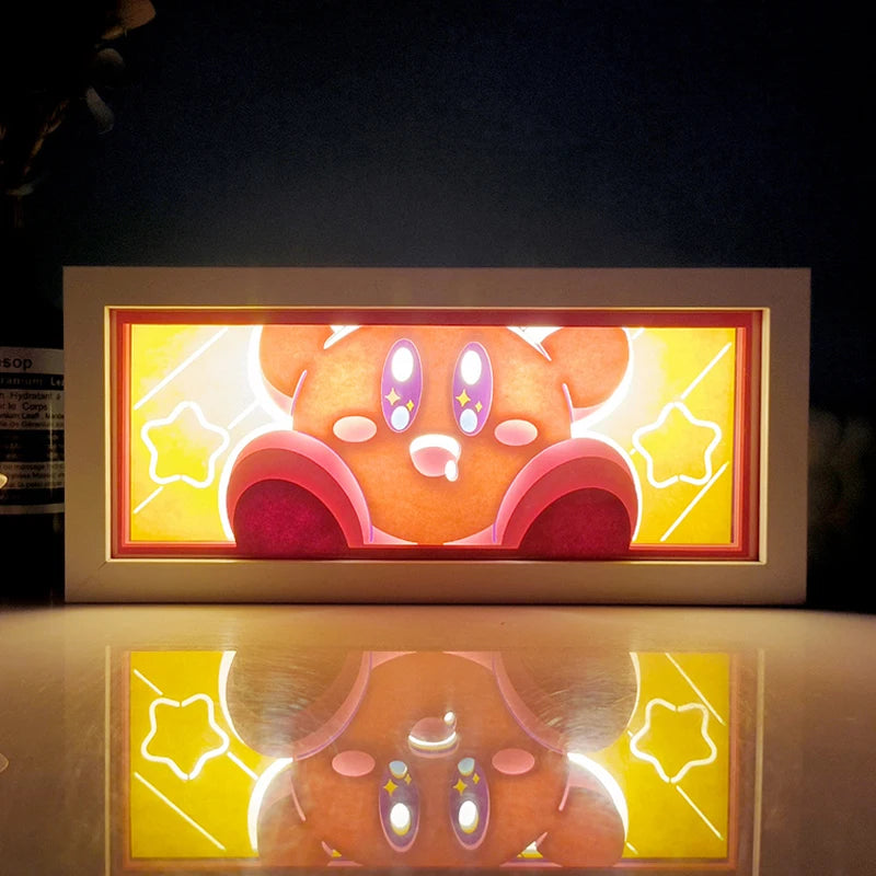 Anime Light Box Led Strip Lights Shadow Box Usb Table Lamp