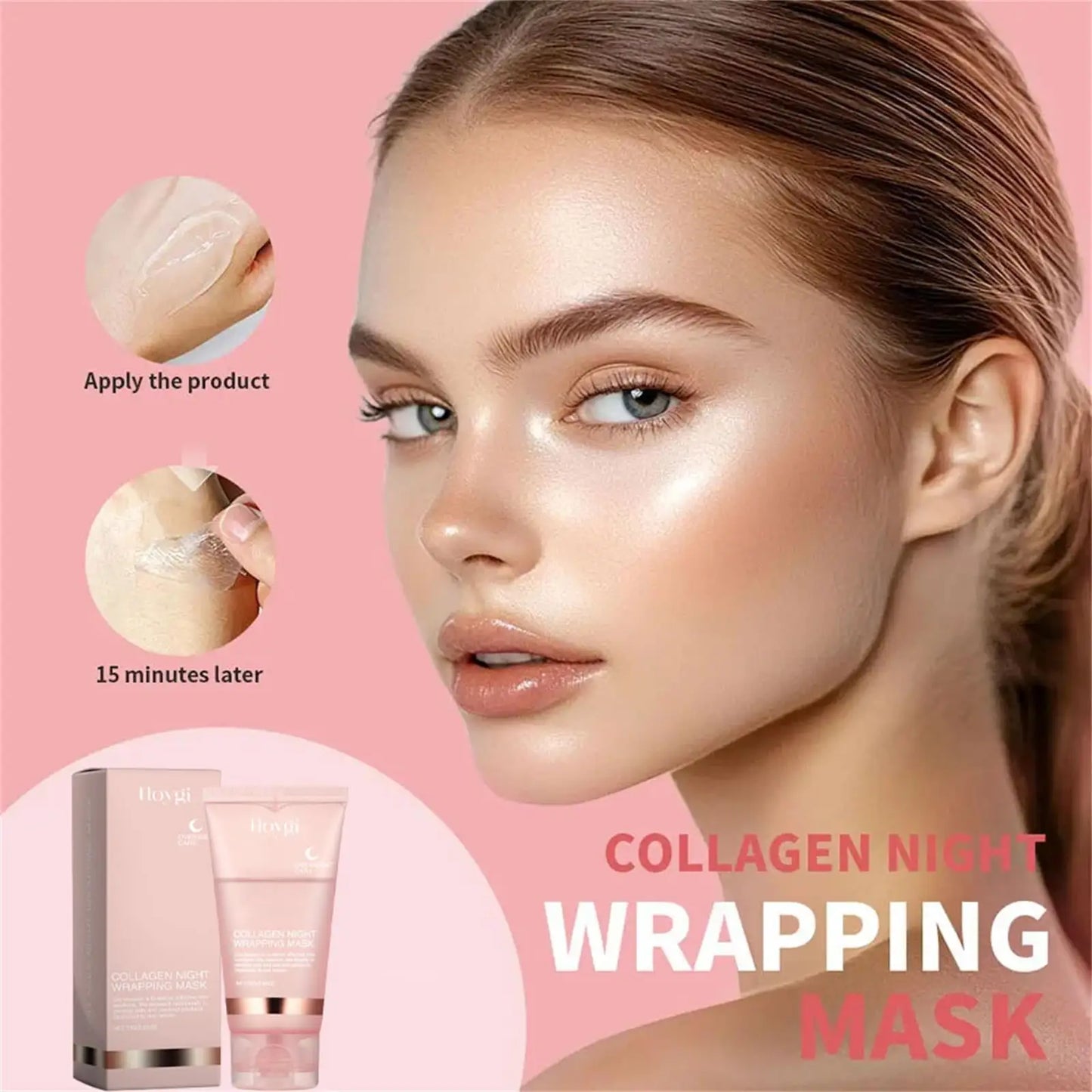 75ml Collagen Overnight Wrapping Peel Off Facial Mask