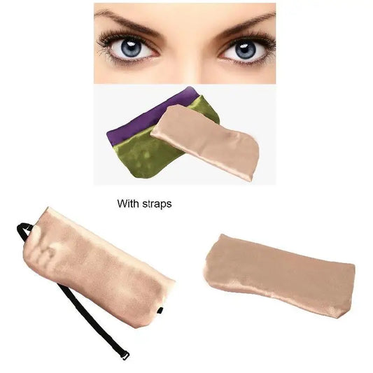 Yoga Eye Mask Filled with Cassia Seed Lavender Relaxation