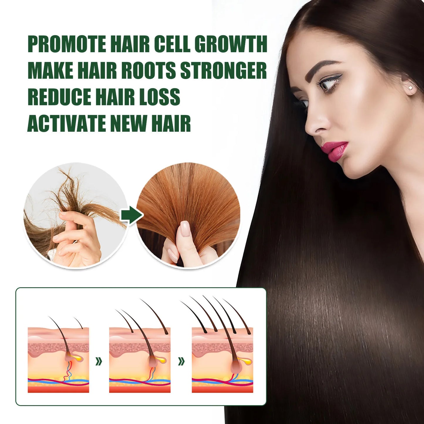 Hair Growth Hair Plant Care Oil for Dense Hair 30ML