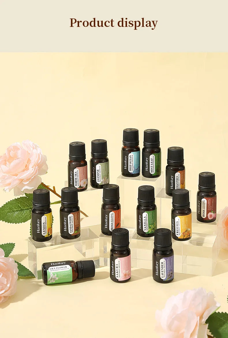 10ml Water-Soluble Aromatherapy Oil for Cozy Home Atmosphere