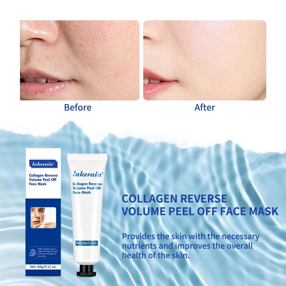 Collagen Overnight Wrapping Peel Off Facial Mask Pack Elasticity & Hydration Care