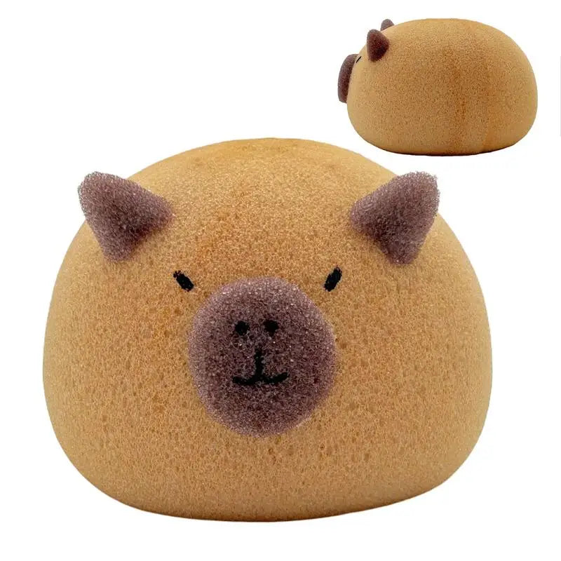 Wash Blistering Capybara Bath Sponge Ball Cute Cartoon Animal