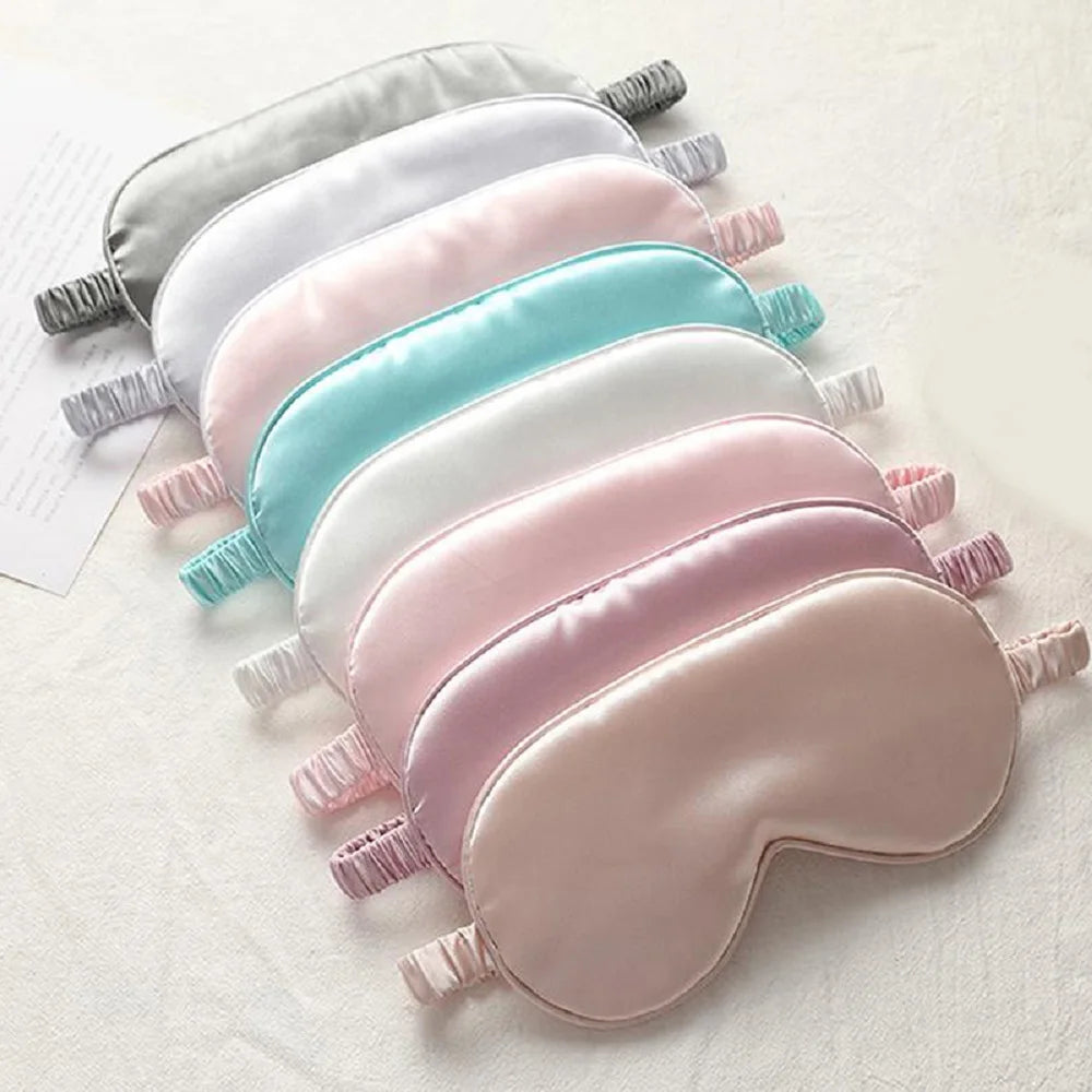 Block Out Light Soft Padded Silk Sleep Masks for Serenity