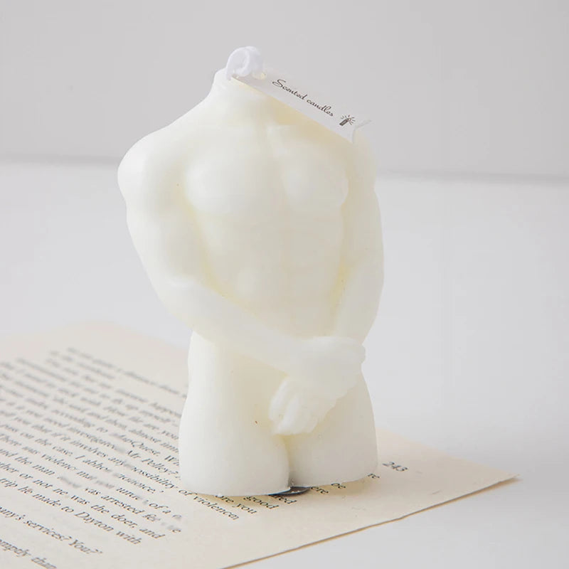 1PC Sexy Male Female Body Aromatherapy Candle 3D Naked Wax