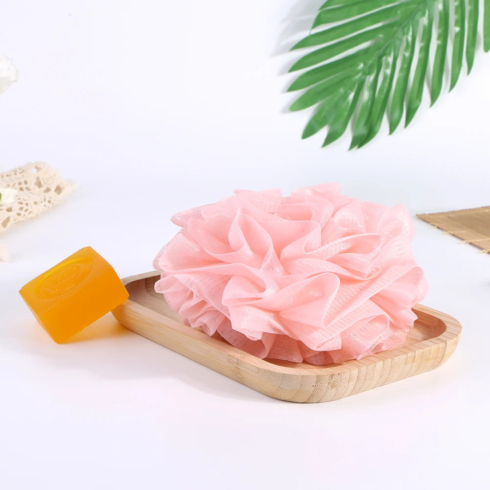 2-In-1 Bath Loofah Sponge Set for Elegant Cleansing Bliss