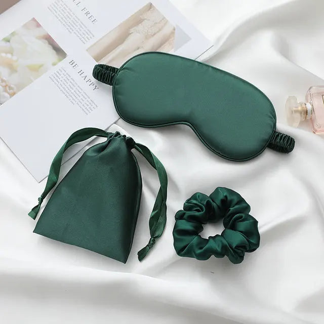 3Pcs Set Personalized Sleep Eye Mask with Gift Bag Gift