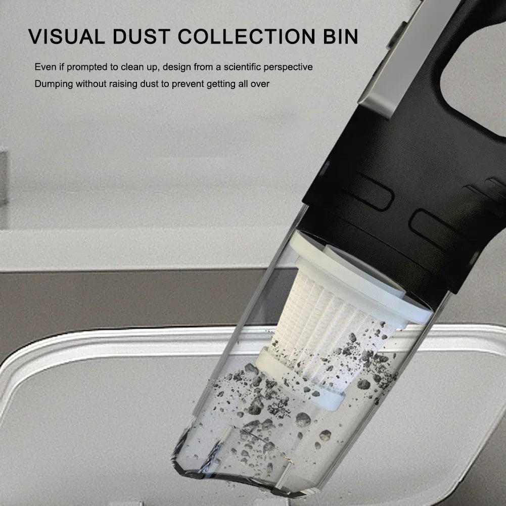 Wireless Car Vacuum Cleaner Handheld Portable High Suction