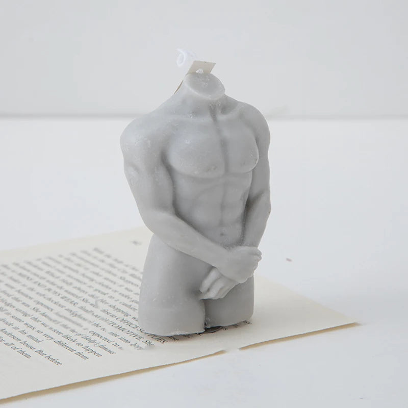 1PC Sexy Male Female Body Aromatherapy Candle 3D Naked Wax