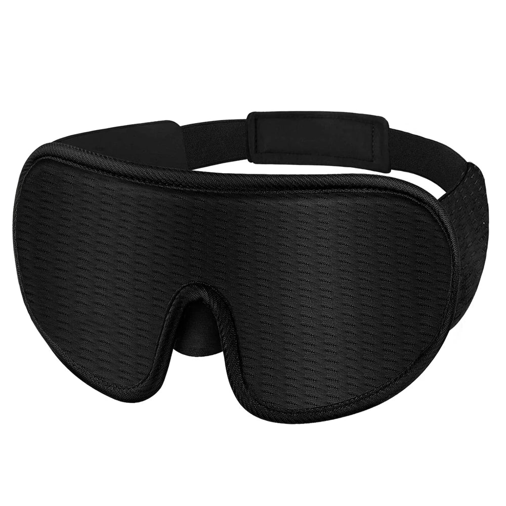 3D Sleeping Mask 100% Blockout Light for Travel Comfort