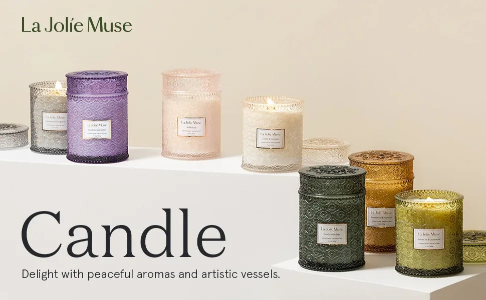 LA JOLIE MUSE Scented Candles Eucalyptus & Sage Large Candle