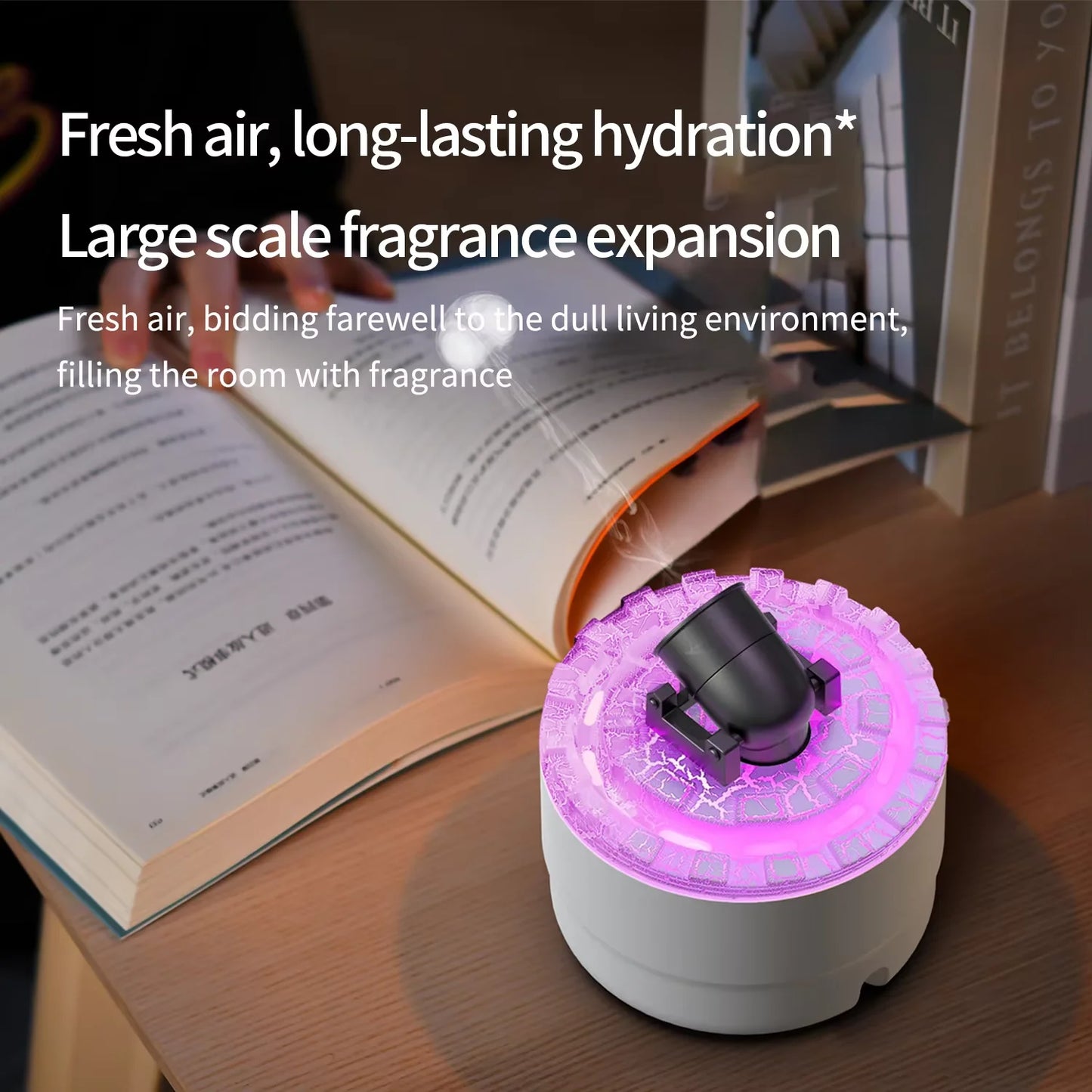 2024 New Creative Fort Aromatherapy Machine Humidifier