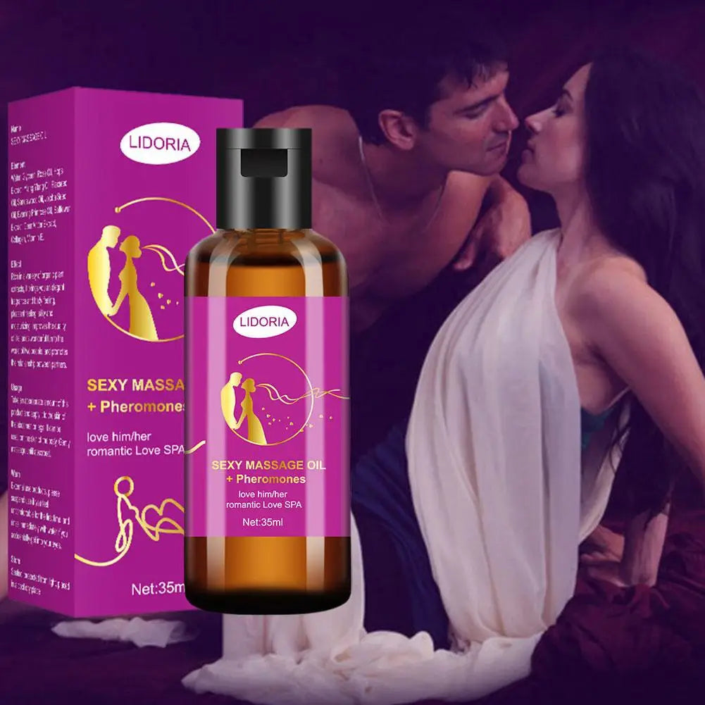 Purple Charming Massage Oil Natural Pheromone SPA Serum