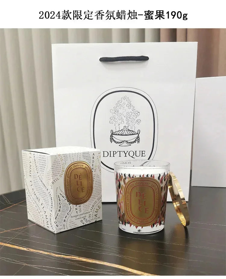 2Diptyques Aromatherapy 2024 Luxury Niche Candle Set