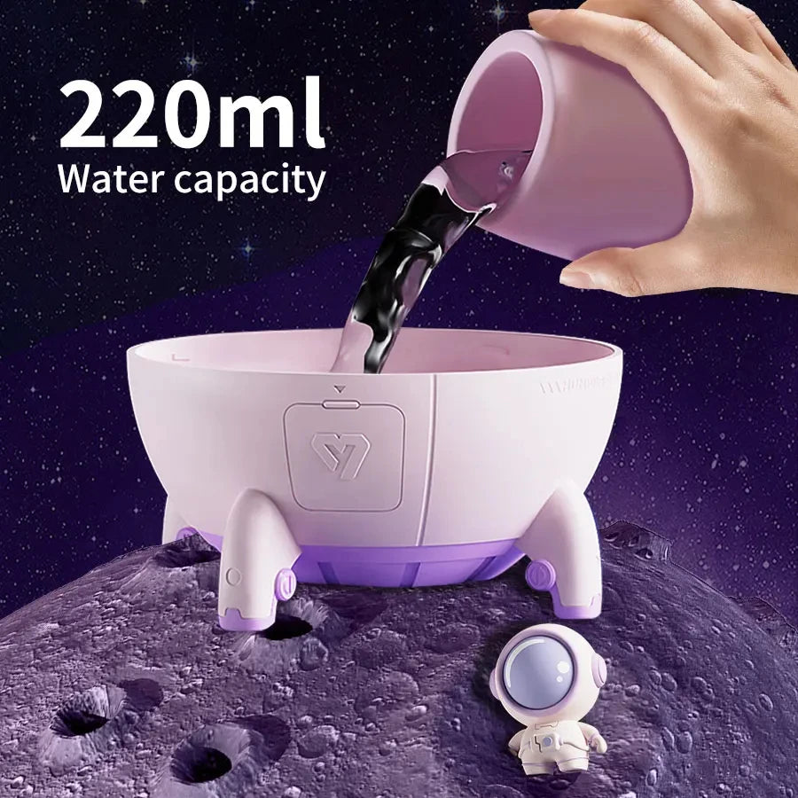 220mL Space Capsule Air Humidifier USB Rechargeable Aromatherapy Diffuser