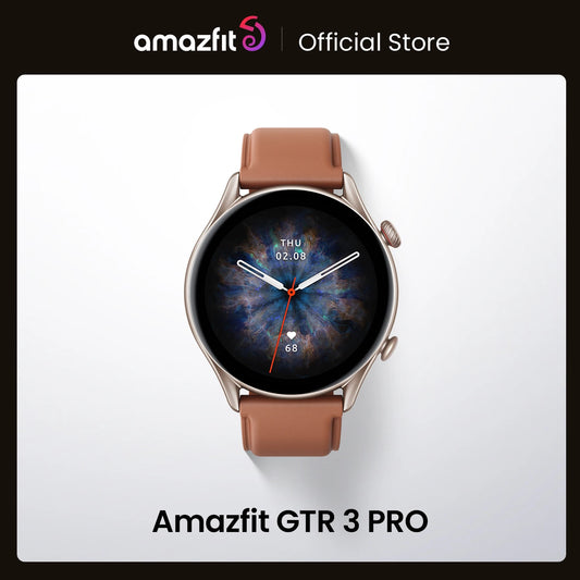 Euro Amazfit GTR 3 Pro 46mm Smartwatch with Alexa GPS