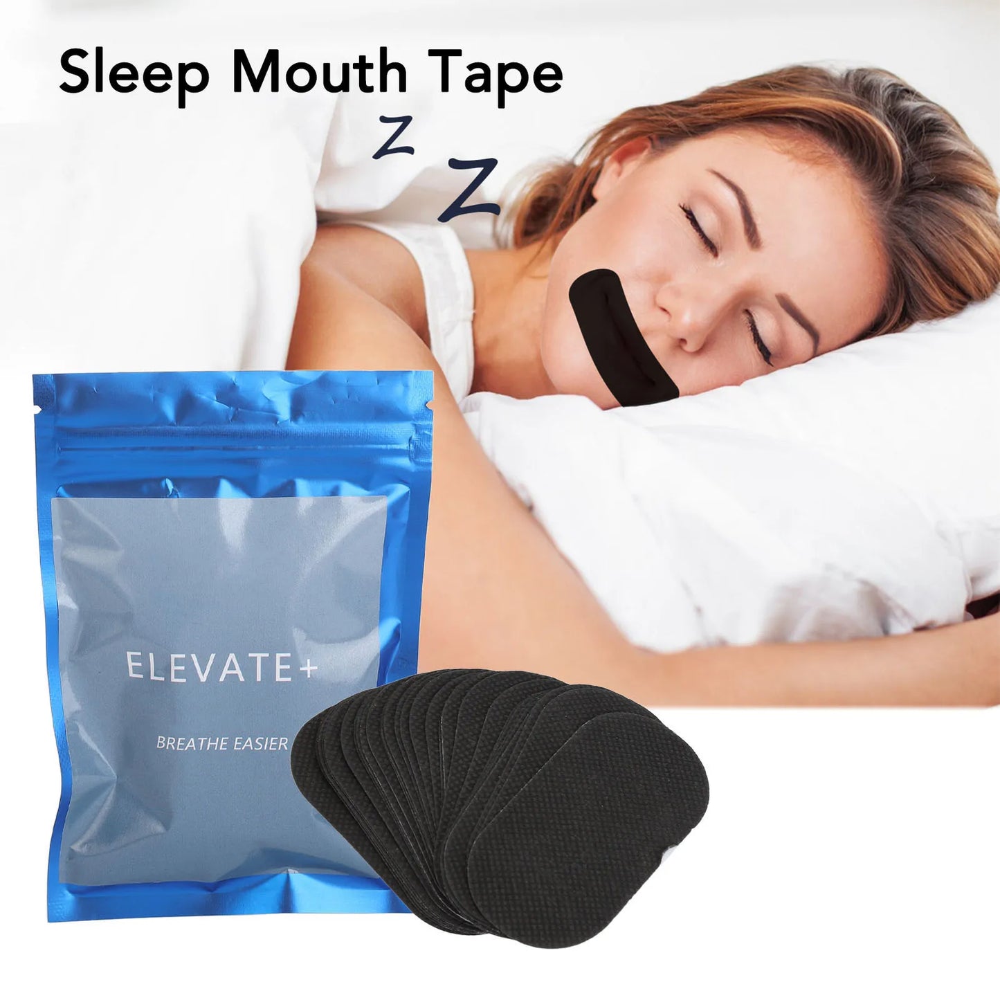 60Pcs Mouth Tape Sleeping Keep Mouth Close Prevent Snoring