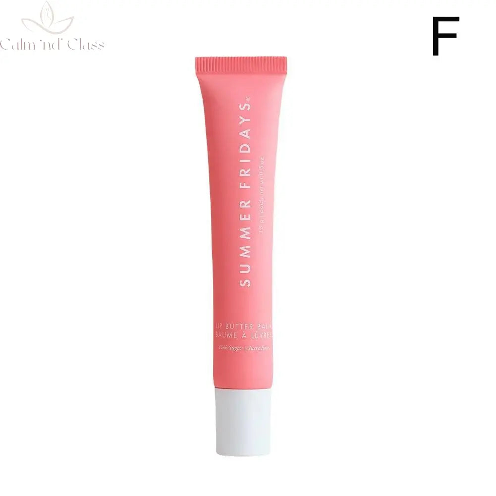 Summer Fridays Vanilla Beige Lip Balm Mini Lip Gloss Set Moisturizing Transparent Smooth Soft Tube Mirror Lipstick Makeup Set Calm and Class