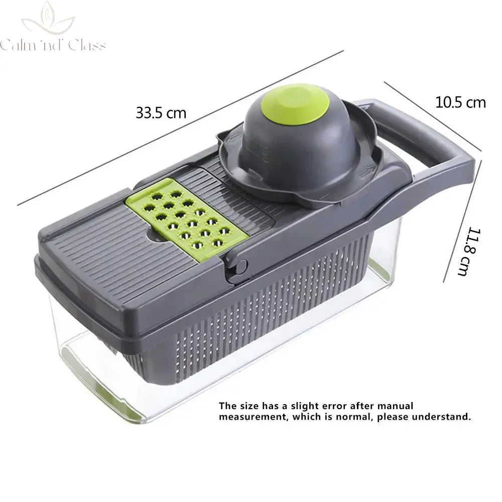 Vegetable Cutter Multifunctional Slicer Fruit Potato Peeler Carrot Grater Kitchen accessories basket vegetable slicer Calm and Class