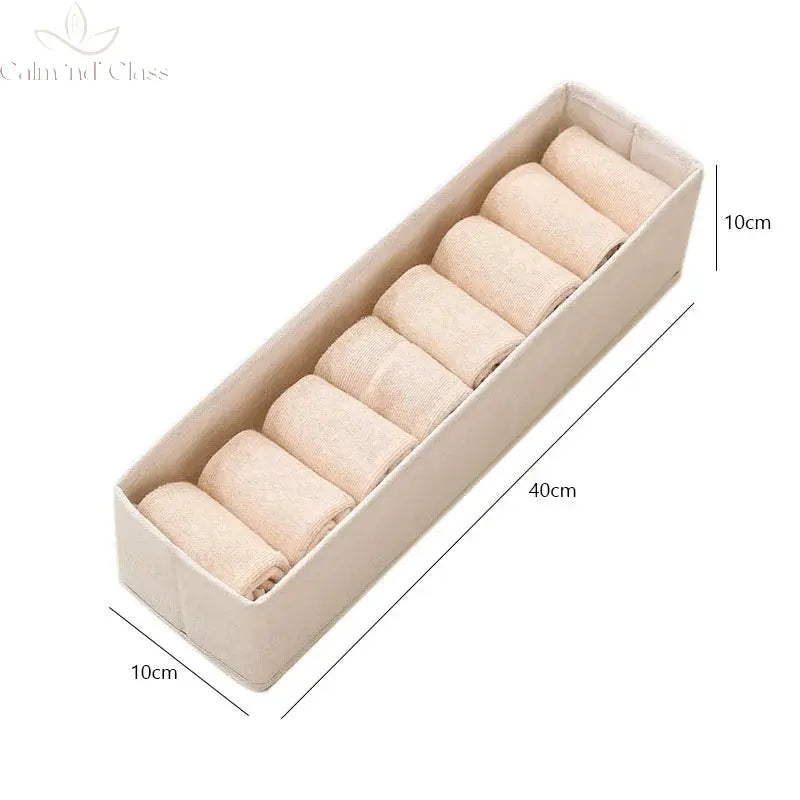 Visible Wardrobe Storage Organizers Cabinet Drawer Clothes Storage Box for T-Shirts Jeans Underwear Pants Organizer Box Calm and Class