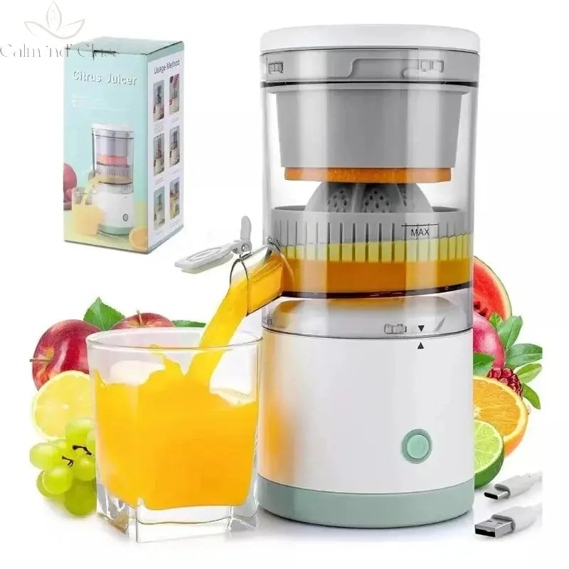 Xiaomi Portable Electric Juicer USB Charging Orange Fruit Blender Mini Household Juice Squeezer Mixer Citrus Juicer For Travel Calm and Class