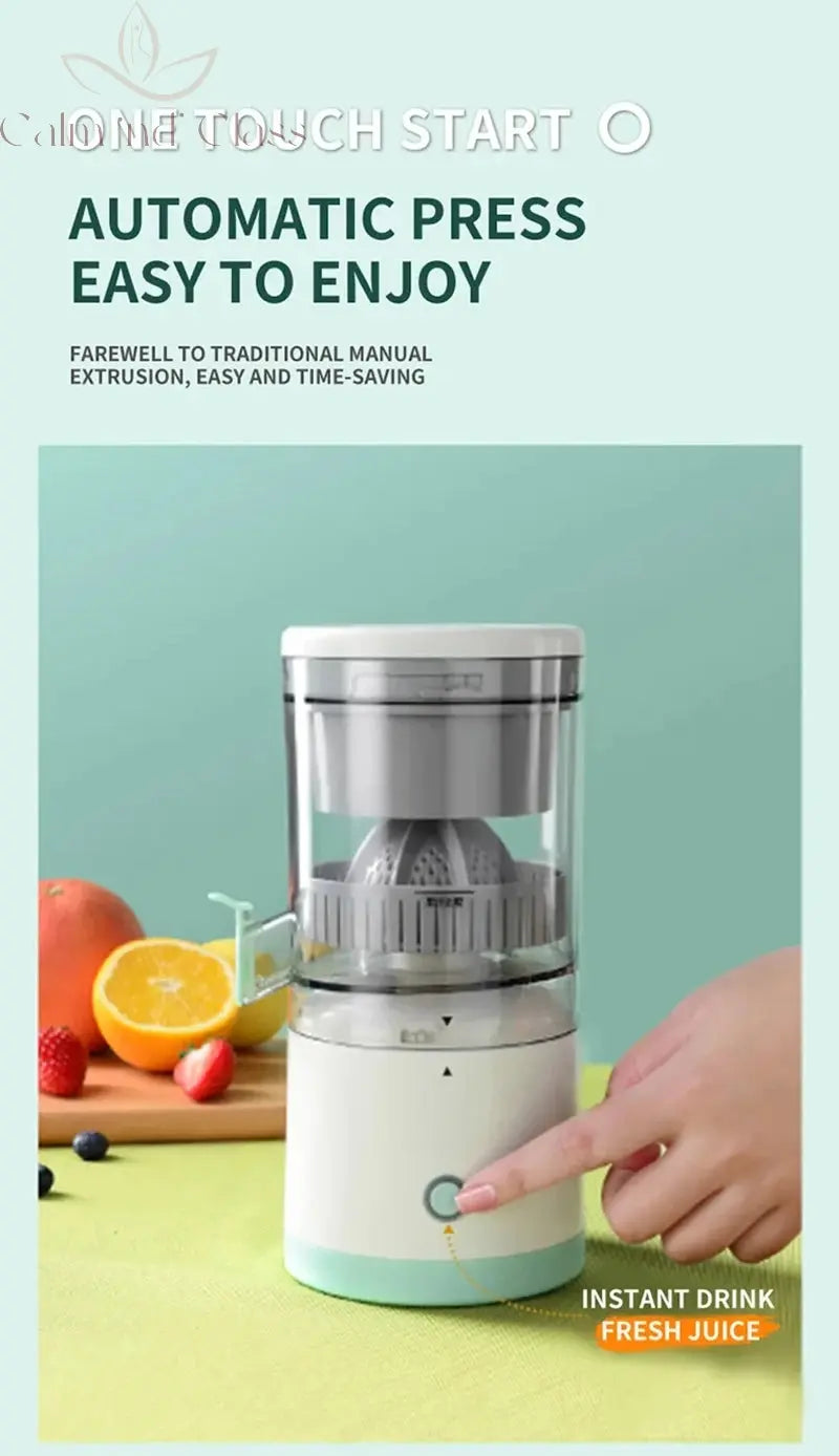 Xiaomi Portable Electric Juicer USB Charging Orange Fruit Blender Mini Household Juice Squeezer Mixer Citrus Juicer For Travel Calm and Class