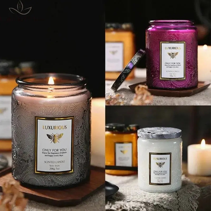 one Fragrant Candle Cans Room Decoration Soy Wax Smokeless Aroma Low Temperature Romantic Oil Fragrance Velas Birthday Candles Calm and Class