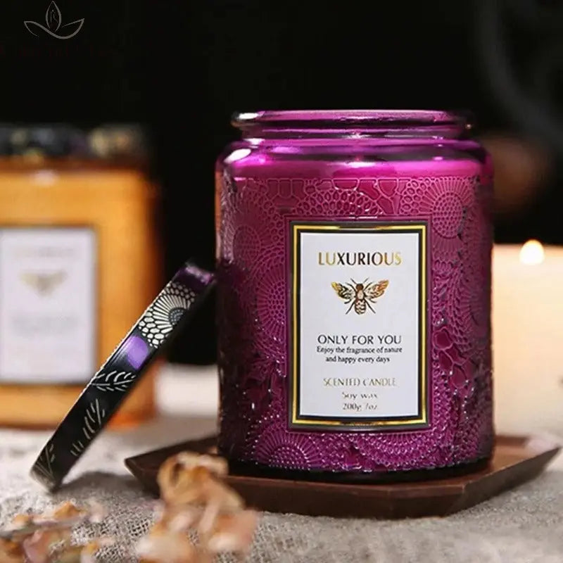 one Fragrant Candle Cans Room Decoration Soy Wax Smokeless Aroma Low Temperature Romantic Oil Fragrance Velas Birthday Candles Calm and Class