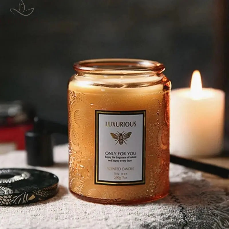 one Fragrant Candle Cans Room Decoration Soy Wax Smokeless Aroma Low Temperature Romantic Oil Fragrance Velas Birthday Candles Calm and Class